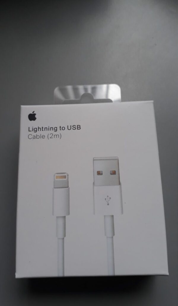 Cable Lightning A USB IPhone 2Mt A1510 Cable lightning a usb iphone 2mt a1510 2 Conectividad y Redes