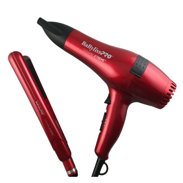 Combo Secador Babyliss PRO Ceramix Xtreme + Plancha 1'' Combo secador babyliss pro ceramix xtreme plancha 1 Cabello