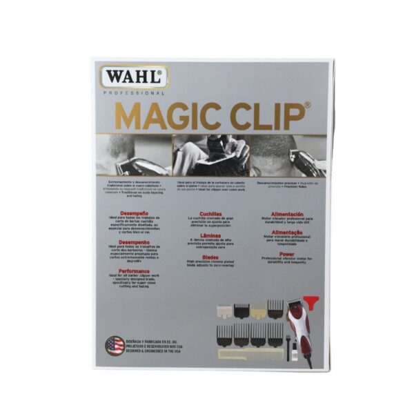 Wahl Magic Clip Profesional con Cable 08451-308 Maquina wahl magic clip profesional cabello y barba con cable 2 Barbería