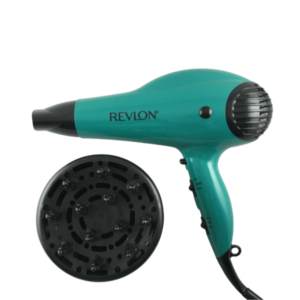 Secador de cabello Revlon RVDR5036 Secador revlon verde con difusor 1875w rvdr5036cp 4 Salud y Belleza