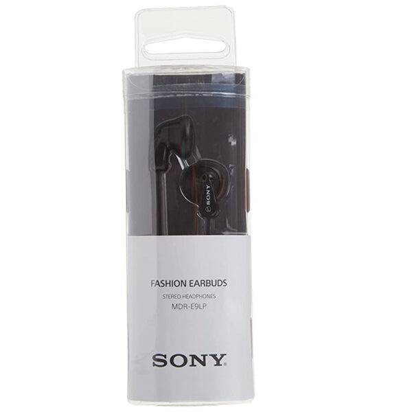 🎧 Audífonos Sony Alámbrico Estándar Negro Audifonos sony alambrico 13mm 18 22khz estandar para escuchar negro Audífonos