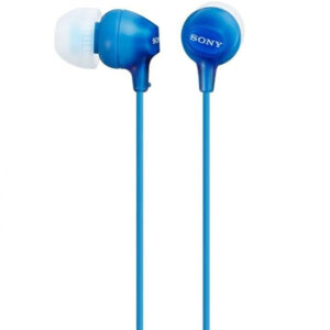 Audífonos Sony alámbricos 9mm azules 🎧 Audifonos sony alambrico 9mm 8 22khz estandar para escuchar tapones silicona azul 2 Audífonos