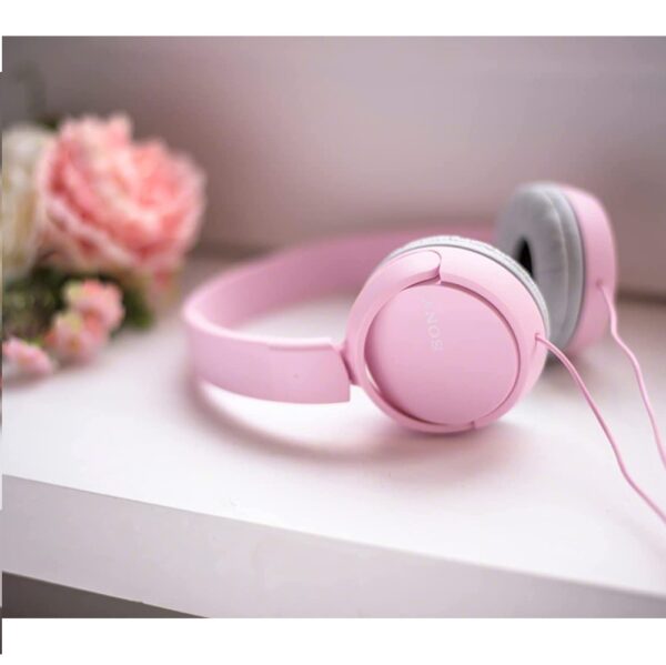 Audífonos Sony alámbrico diadema ajustable 30mm rosado 🎧 Audifonos sony alambrico diadema 30mm 12 22khz rosado 4 Audífonos
