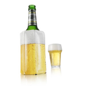 ❄️ Enfriador Activo de Cerveza Vacu Vin Blanco Enfriador activo de cerveza vacu vin color blanco amarillo 2 Bar