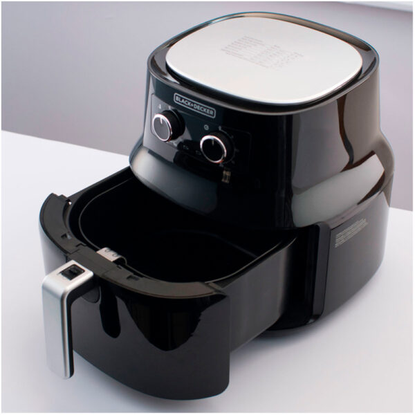 Freidora de aire Black+Decker 4.5 lts ♨️ negro Freidora de aire blackdecker 45 lts negro 5 Air Fryer