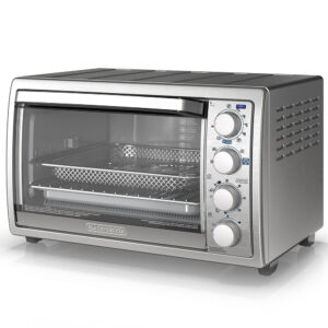 Plancha de ropa Black+Decker suela cerámica 🧼 Horno tostador airfryer 7 en 1 blackdecker con sistema conveccion 1500w acero inox 2 Air Fryer