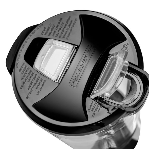 Licuadora Black+Decker 🖤 10 vel. 550w jarra vidrio 1.25 Licuadora blackdecker durapro 10 velocidades 550w jarra vidrio 125 lts negra 4 Electromenores