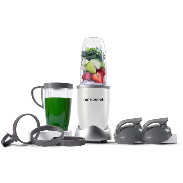 Licuadora Nutribullet 🌪️ - 9pcs - 900w - Jarra 2lts Licuadora nutribullet 9pcs 900w jarra plastico color blanco mate 2 Electromenores