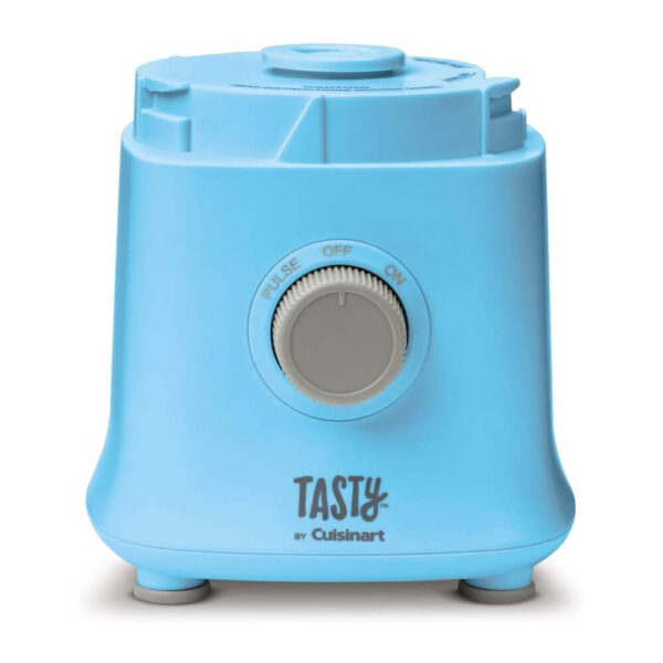Mini procesador Tasty 32 oz 300W 🔪 celeste Mini procesador tasty 32 oz 300w con perilla color celeste 4 Electromenores