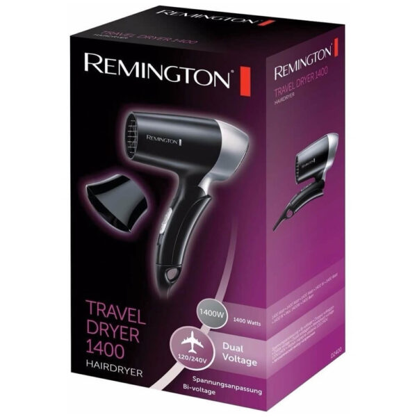 Secador de cabello Remington de viaje 1400w negro 🚀 Secador de cabello remington de viaje 1400w negro Cabello