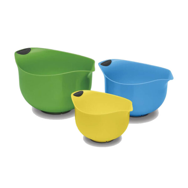 Set de bowls Cuisinart 3 piezas colores 😍 Set de bowls cuisinart 3 piezas colores 2 Cocina