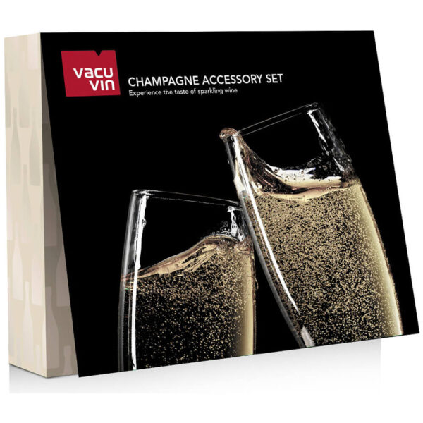 Set de accesorios para champagne Vacu Vin 3 pcs Set de champagne accessory vacu vin 3 pcs Bar