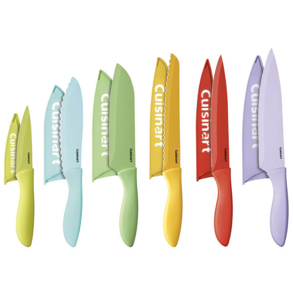 Set cuchillos Cuisinart profesional cerámica 12 pcs 😍 Set de cuchillos cuisinart profesional ceramica acero inoxidable 12 pcs antiadherente colores 2 Cocina