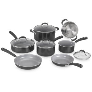 Set de ollas Cuisinart 11 pcs ⚫️ Negro Set de ollas cuisinart 11 pcs negro 2 Cocina