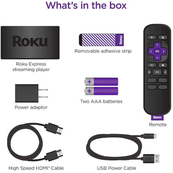 Streaming Roku HD con mando de voz y cable HDMI 🎥 Streaming roku hd wifi mando de voz con cable hdmi ctrl remoto compatible google alexa negro 4 Streaming