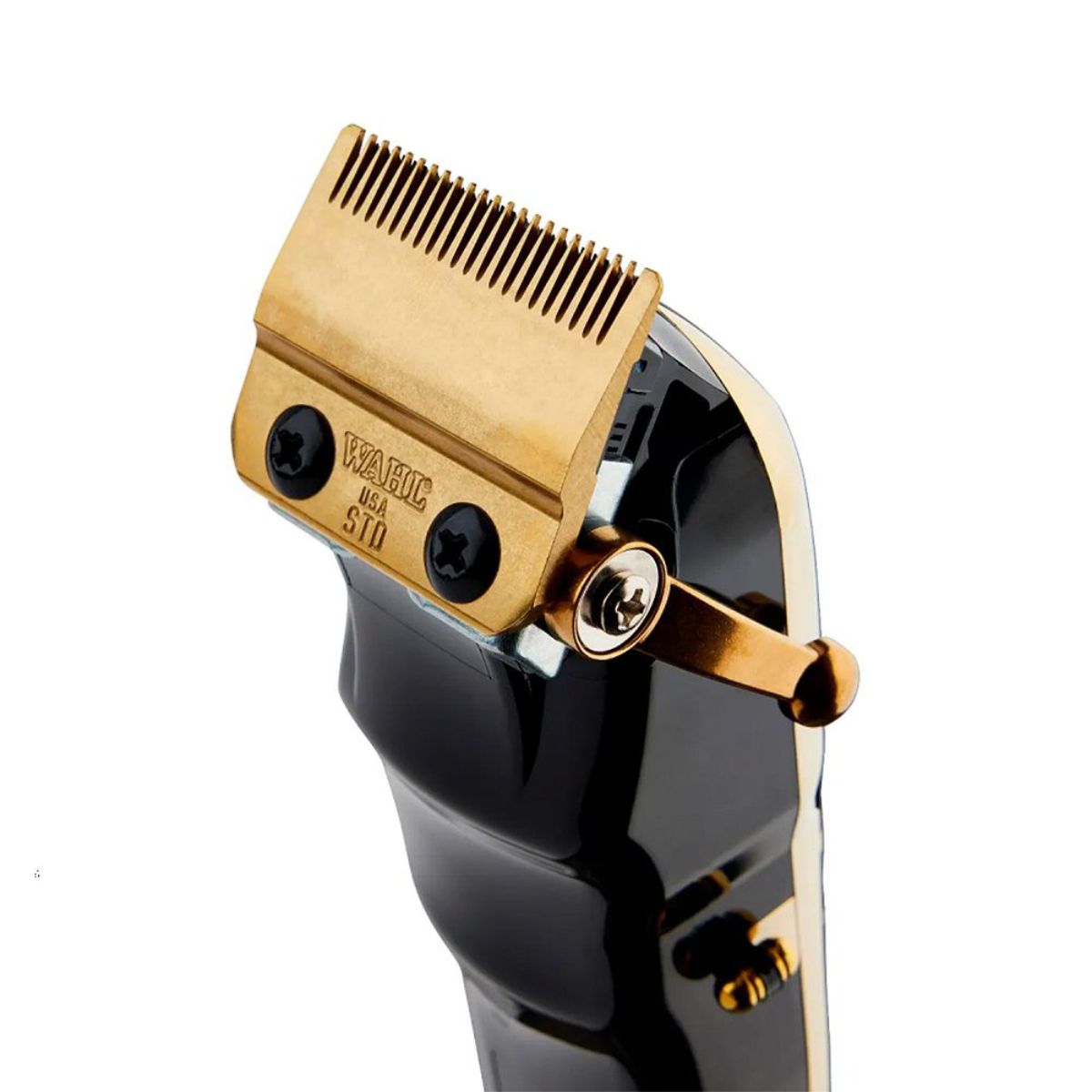 Clipper cortadora de cabello Wahl Magic Clip inalámbrica dorada con base 08148-708 Cabello