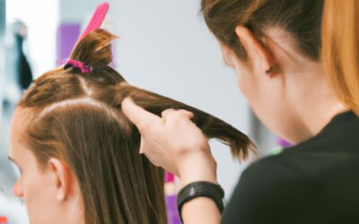 Aplicación de queratinas en el cabello