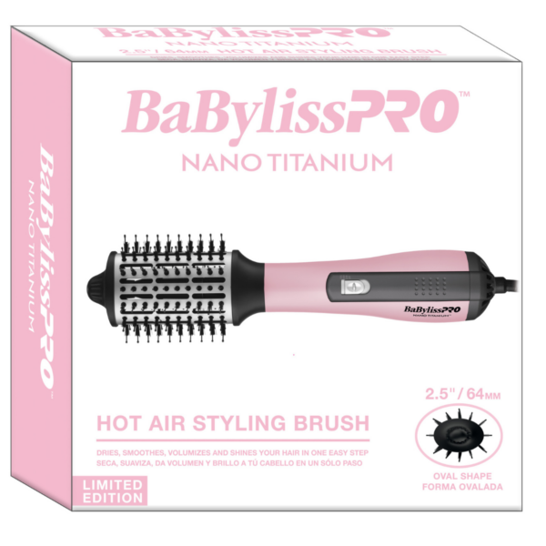 Cepillo Secador BaBylissPRO 2.5” Edición Pink BNTHBPBK250SR Cabello