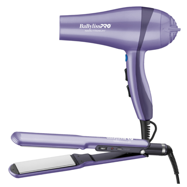 Combo Secador 2000W con Plancha Alisadora 1½" BNTLVPP72SR Cabello