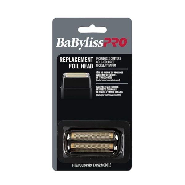 Repuesto Cabezal Afeitadora Babyliss Pro Foil Shave FXRF2B Barbería