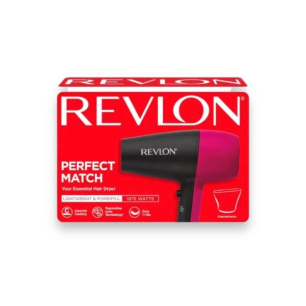 Secador de Cabello Revlon Perfect Match 1875W RVDR5347 Cabello