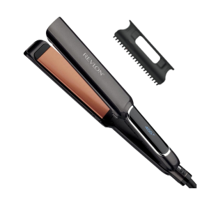 Plancha Revlon de placa ancha de cobre RVST2185 BELLEZA Y CUIDADO PERSONAL