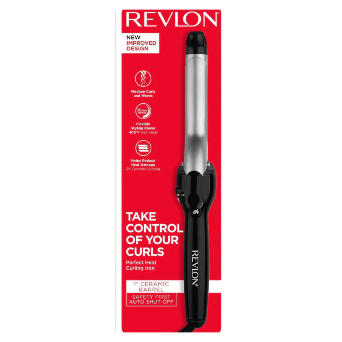 Rizador Cabello Revlon Negro Acero 1" RV051