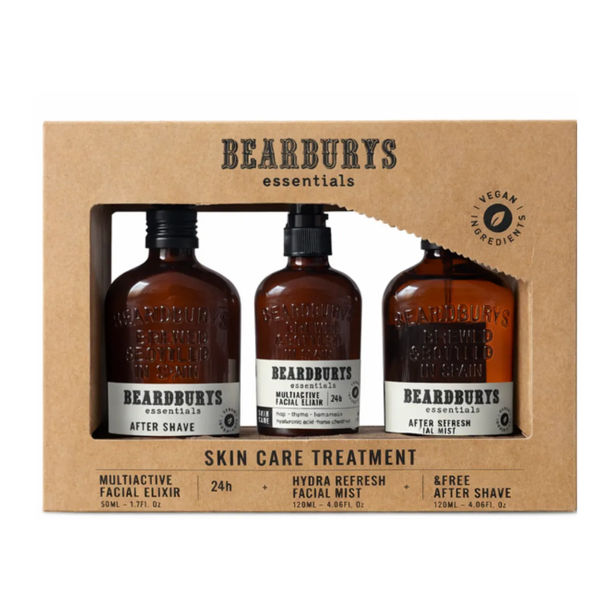Beardburys Essentials Kit Skin Care BB412809 COSMÉTICA Y CUIDADO PERSONAL