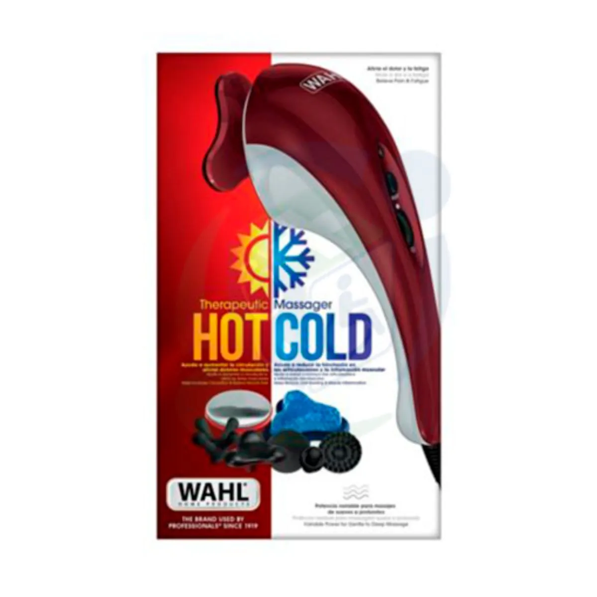 Masajeador Terapéutico con frío o calor Wahl 4295-400 Cepillos y Accesorios