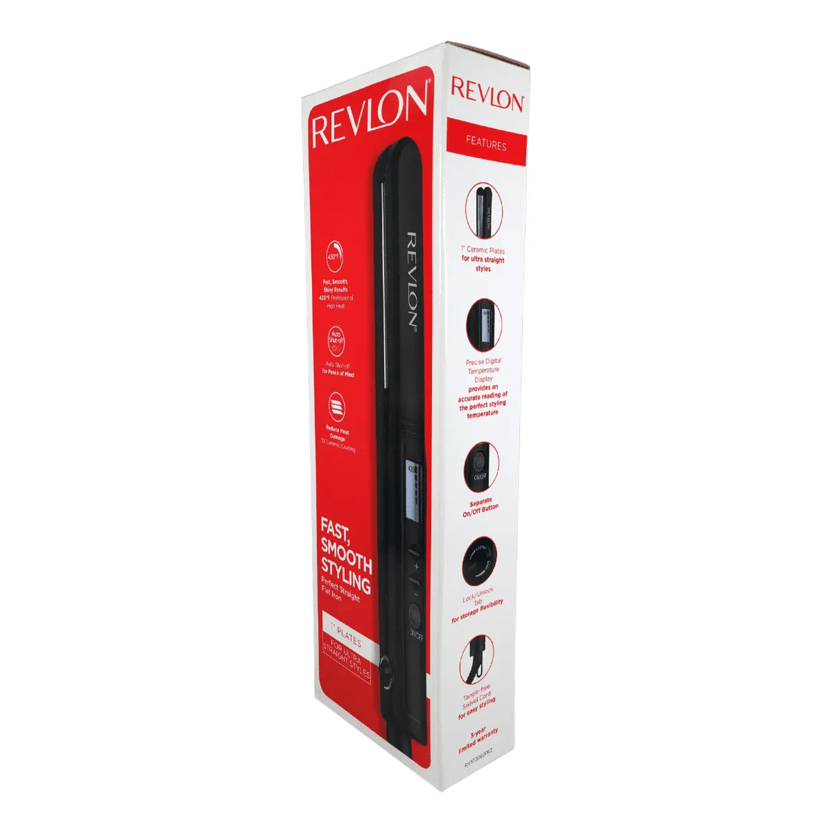 Plancha de Cabello Revlon 1" control digital RVST2082 Planchas de cabello
