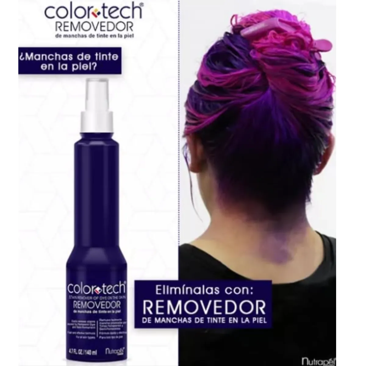 Removedor de Manchas Color Tech Keractive RM14 COSMÉTICA Y CUIDADO PERSONAL