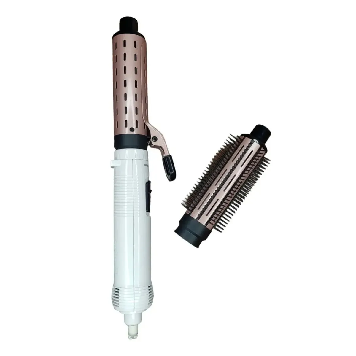 Cepillo de Aire Caliente y Tenaza Rizadora 2 en 1 Conair CD160CES Combos de máquinas para el cabello y la barba