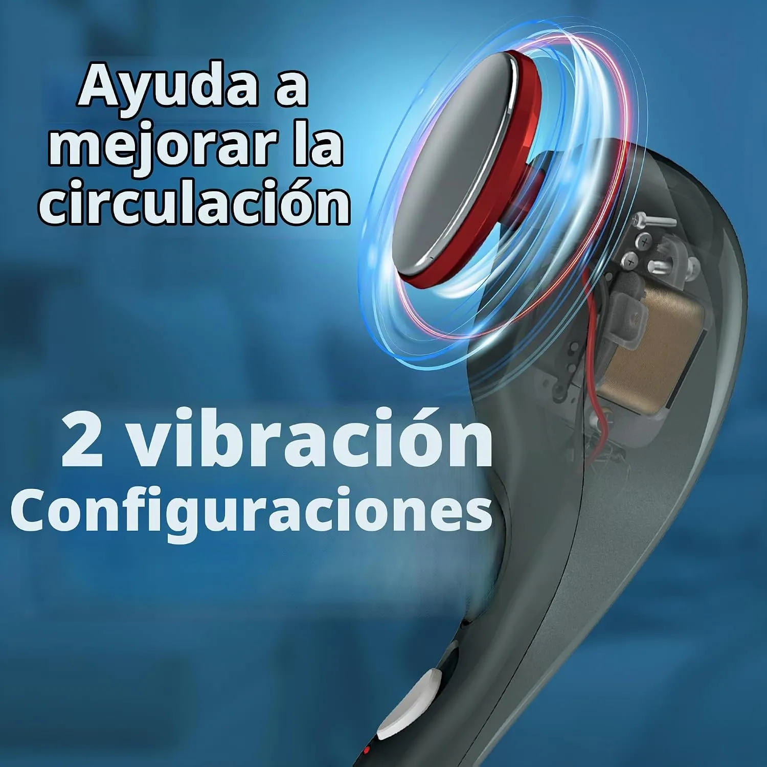Masajeador corporal terapéutico con terapia de calor Wahl 04196-1201 Cepillos y Accesorios